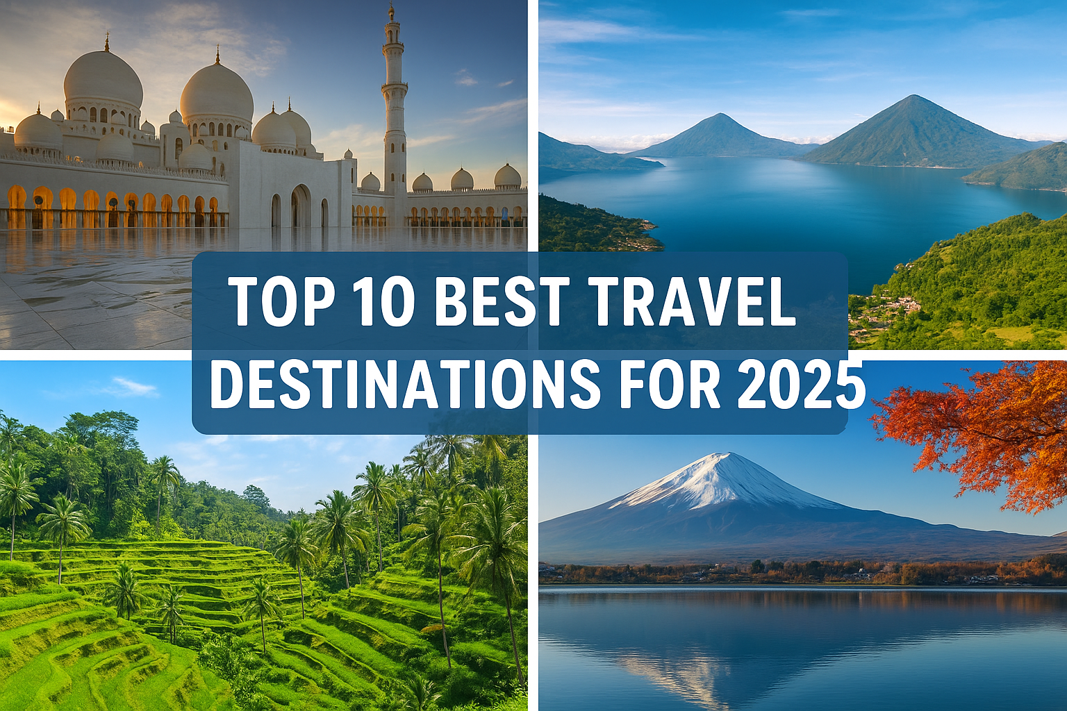 best travel destinations 2025